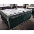 Fence a maglie di filo saldato con piegatura rivestita in PVC